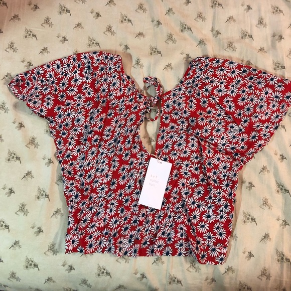 Cropped daisy top - Picture 2 of 6